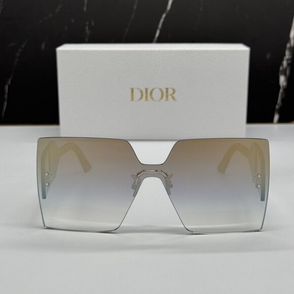 NEW DIORCLUB M5U F0A5 DIOR GREY WOMEN DIOR SUNGLASSES - Picture 1 of 13